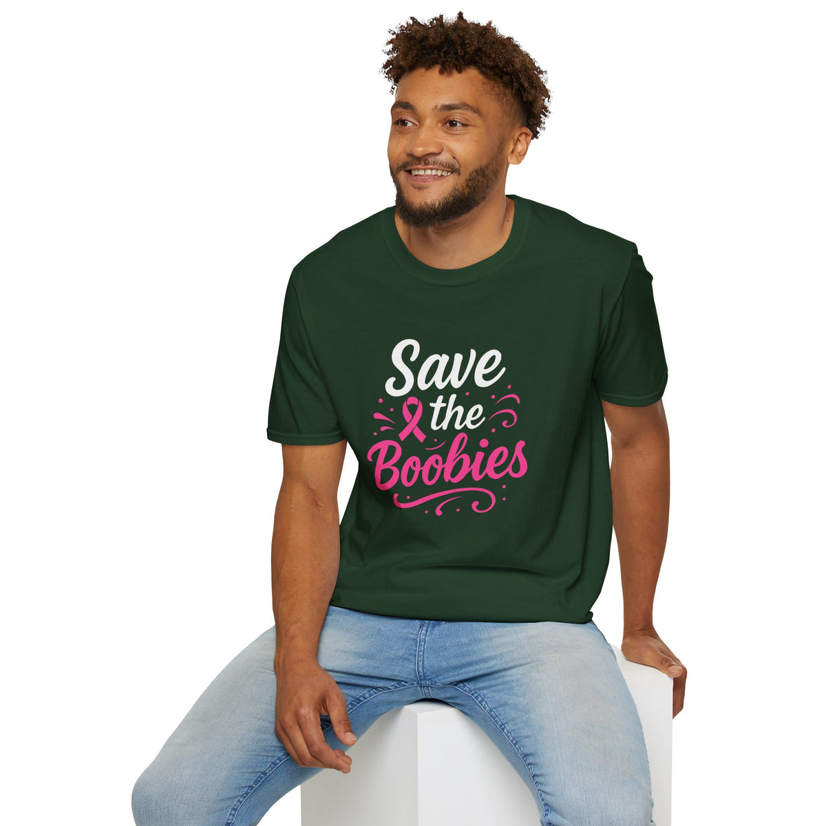 Save the Boobies Breast Cancer Awareness T-Shirt