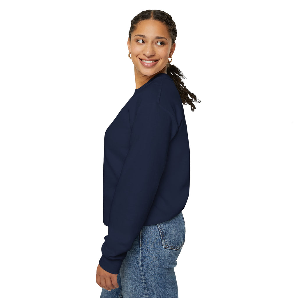 Cozy Autumn Plaid Bow Wreath Crewneck Sweatshirt