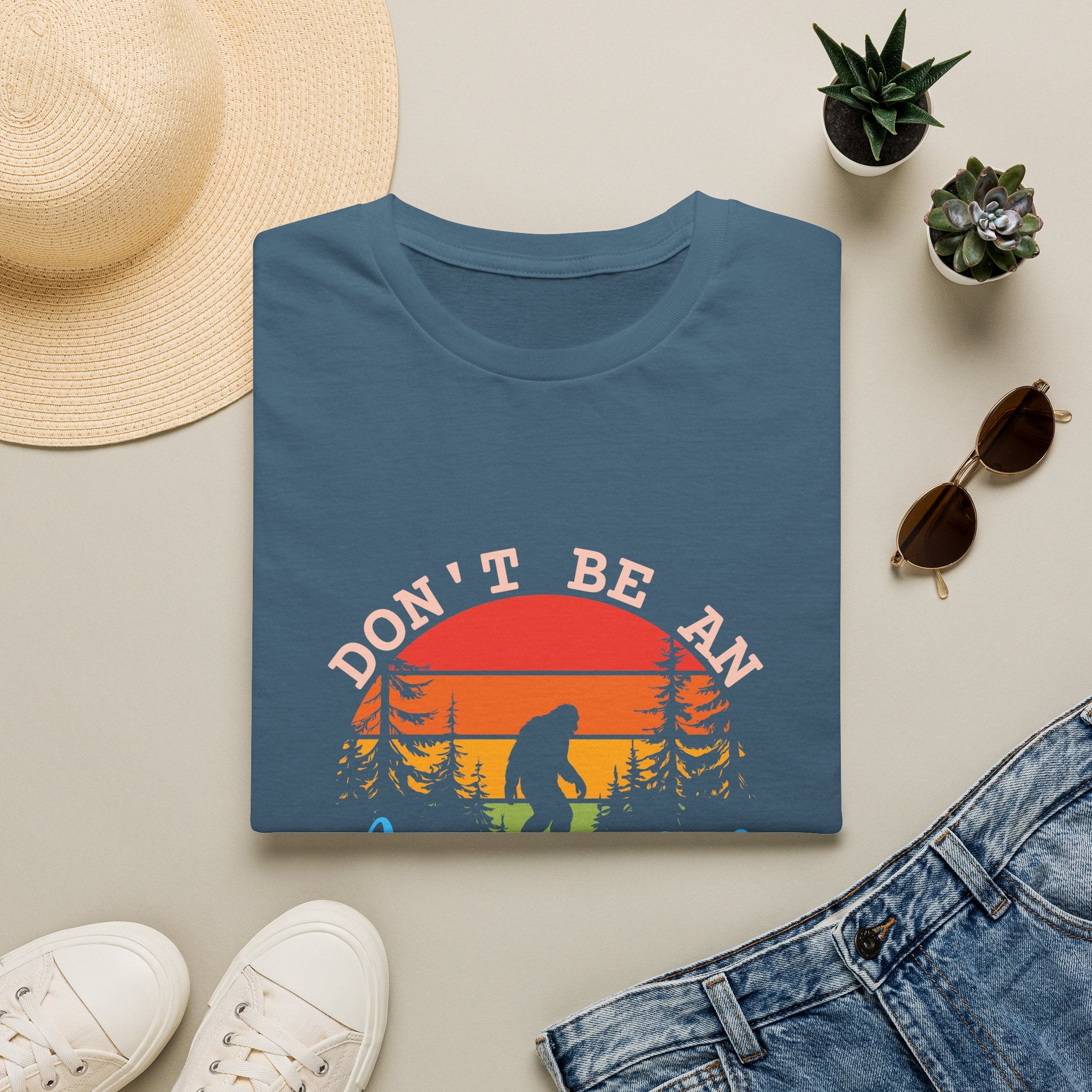 Don't Be An Assquatch T-Shirt — Funny Bigfoot Gift Sasquatch Sunset Graphic Tee