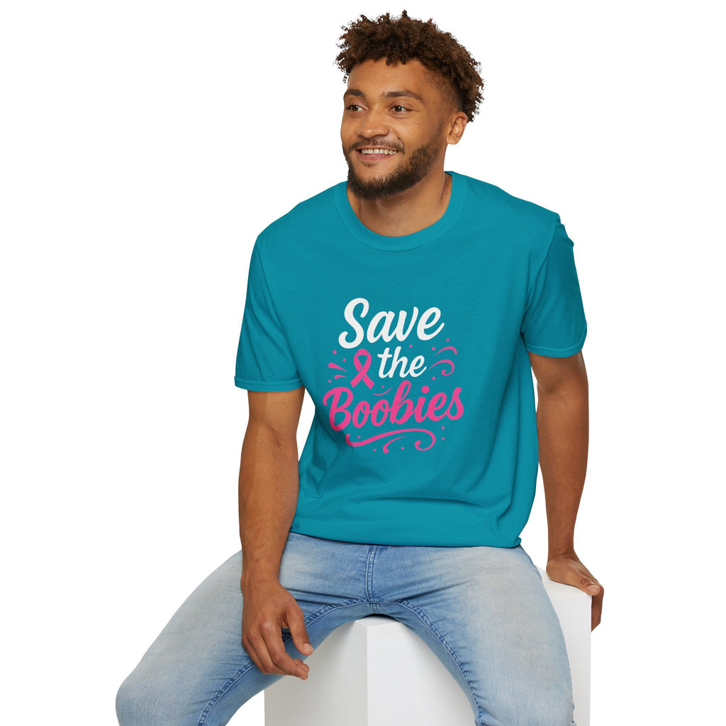 Save the Boobies Breast Cancer Awareness T-Shirt