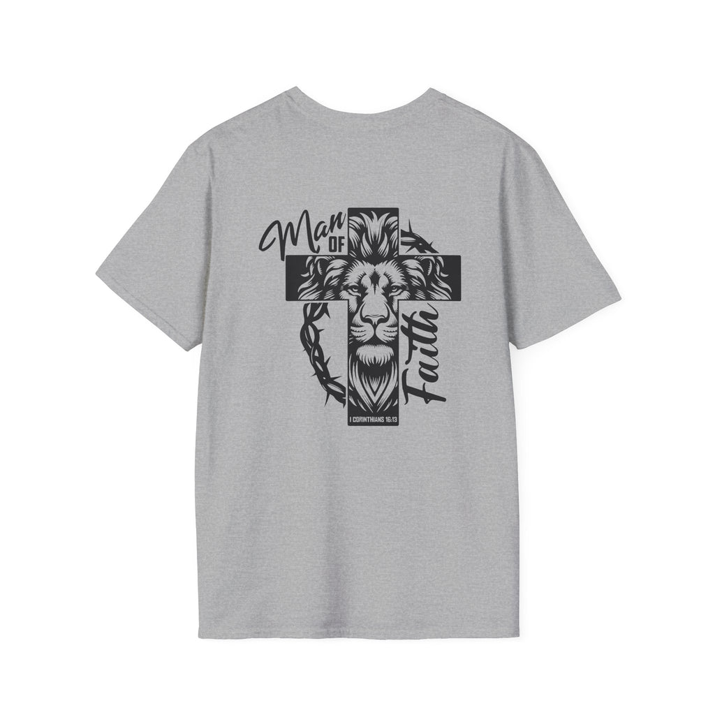 Cross with Crown of Thorns T-Shirt — Christian Faith Tee