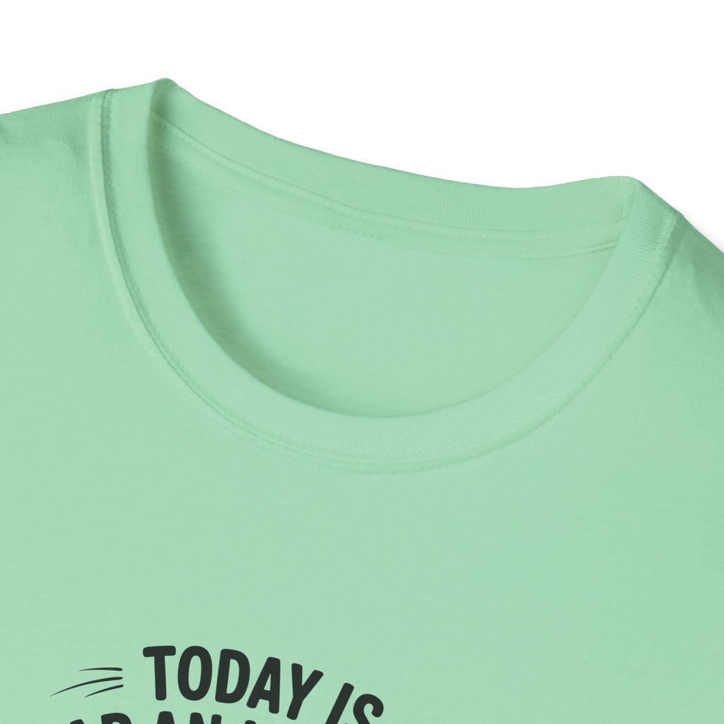 Today Is Slap An Idiot Day Duck T-Shirt — Funny Sarcastic Gift for Her Graphic Tee