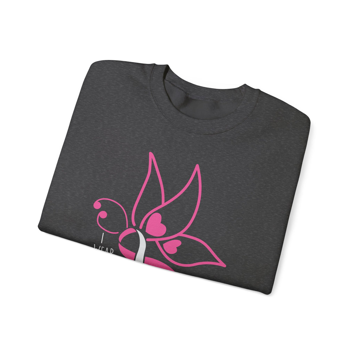 I Wear Pink for My Daughter Breast Cancer Sweatshirt
