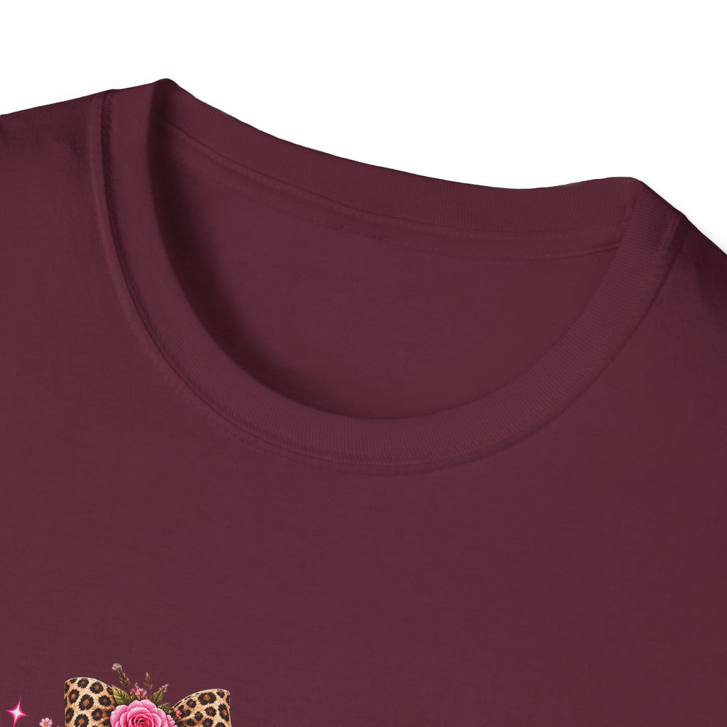 Breast Cancer Awareness Highland Cow T-Shirt