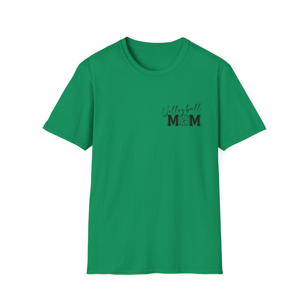 Volleyball Mom T-Shirt — Cute Game Day Gift for Sports Moms Script Graphic Tee