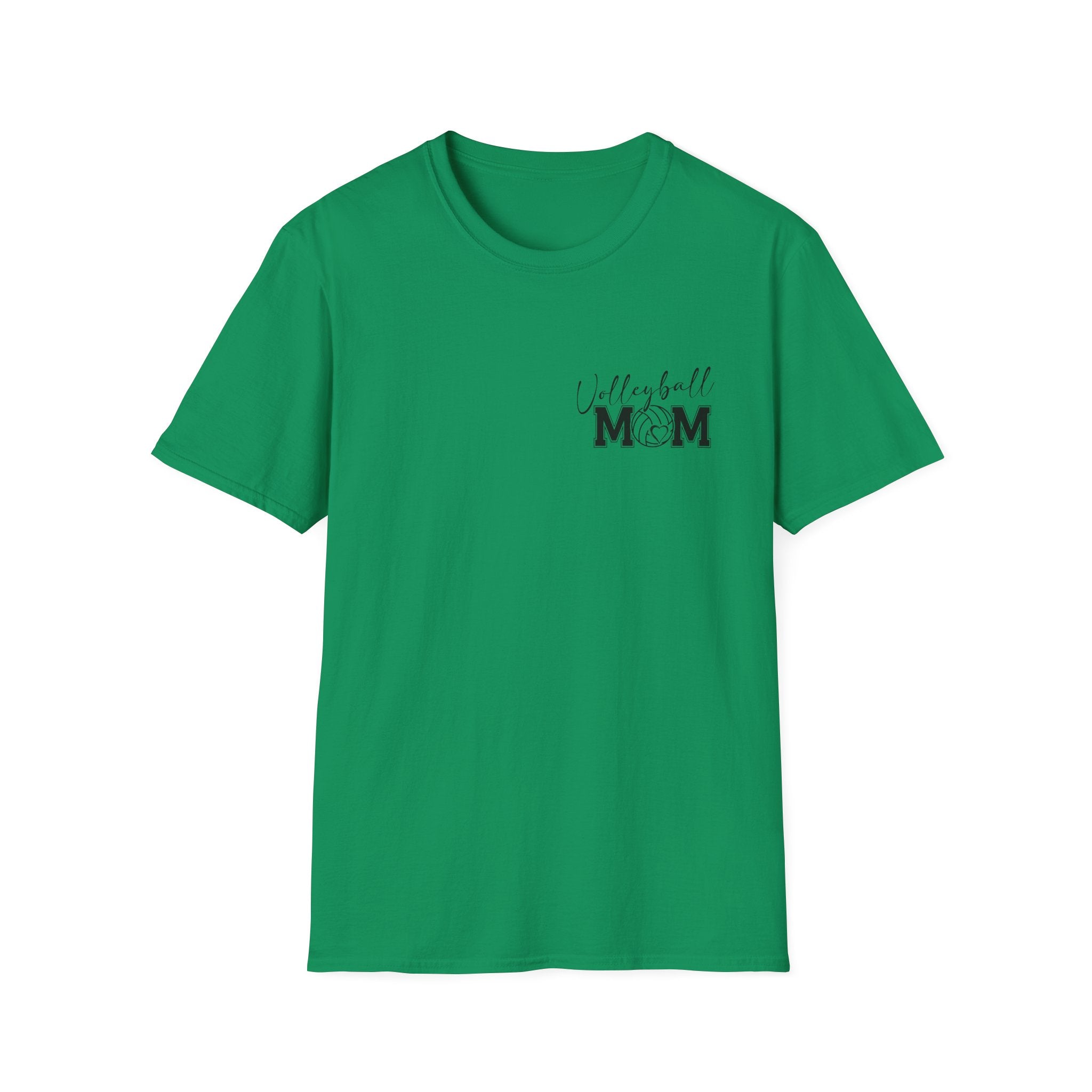 Volleyball Mom T-Shirt — Cute Game Day Gift for Sports Moms Script Graphic Tee