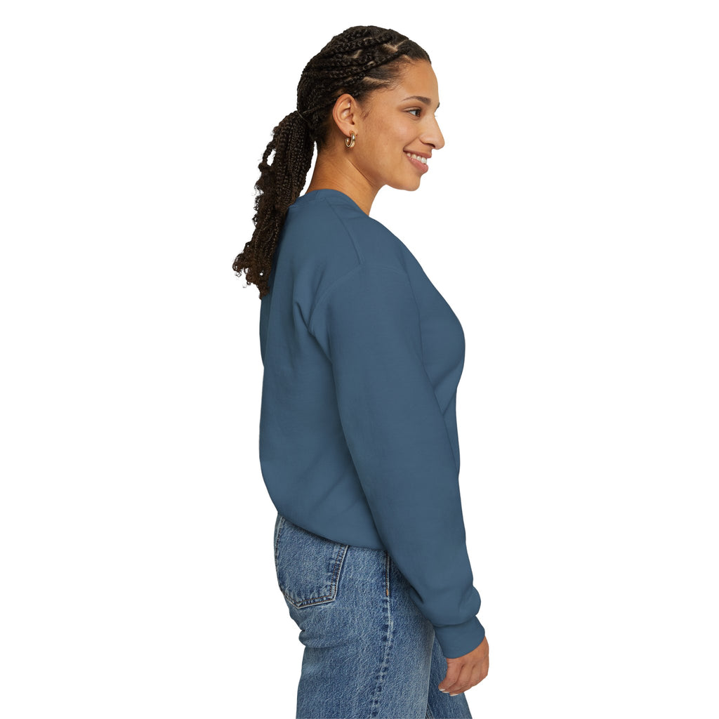 Faith Cowboy Boots Sweatshirt — "Walk by Faith, Even When You Cannot See" Christian Crewneck