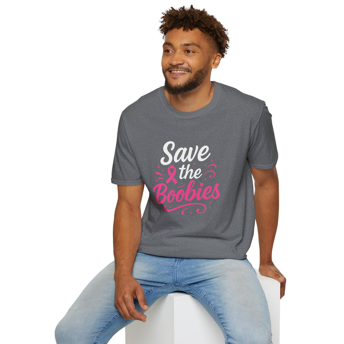 Save the Boobies Breast Cancer Awareness T-Shirt