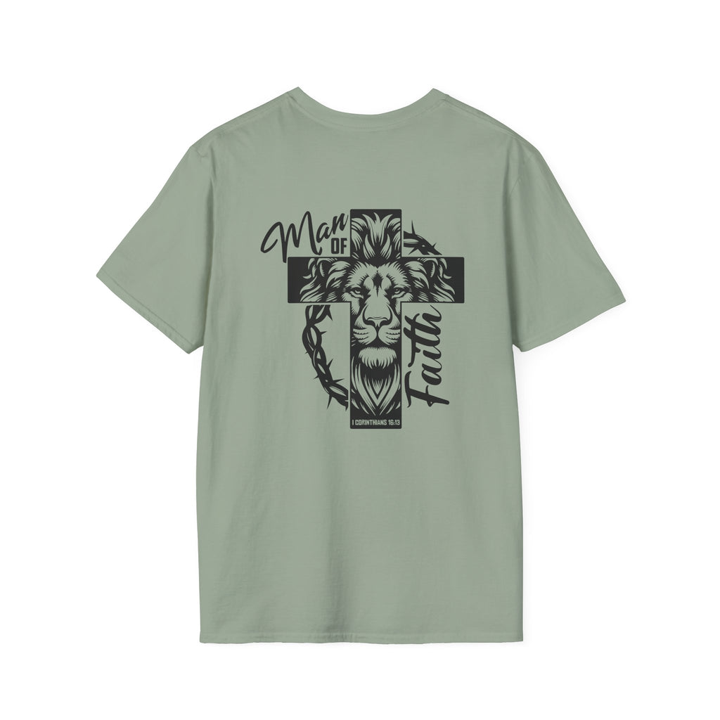 Cross with Crown of Thorns T-Shirt — Christian Faith Tee