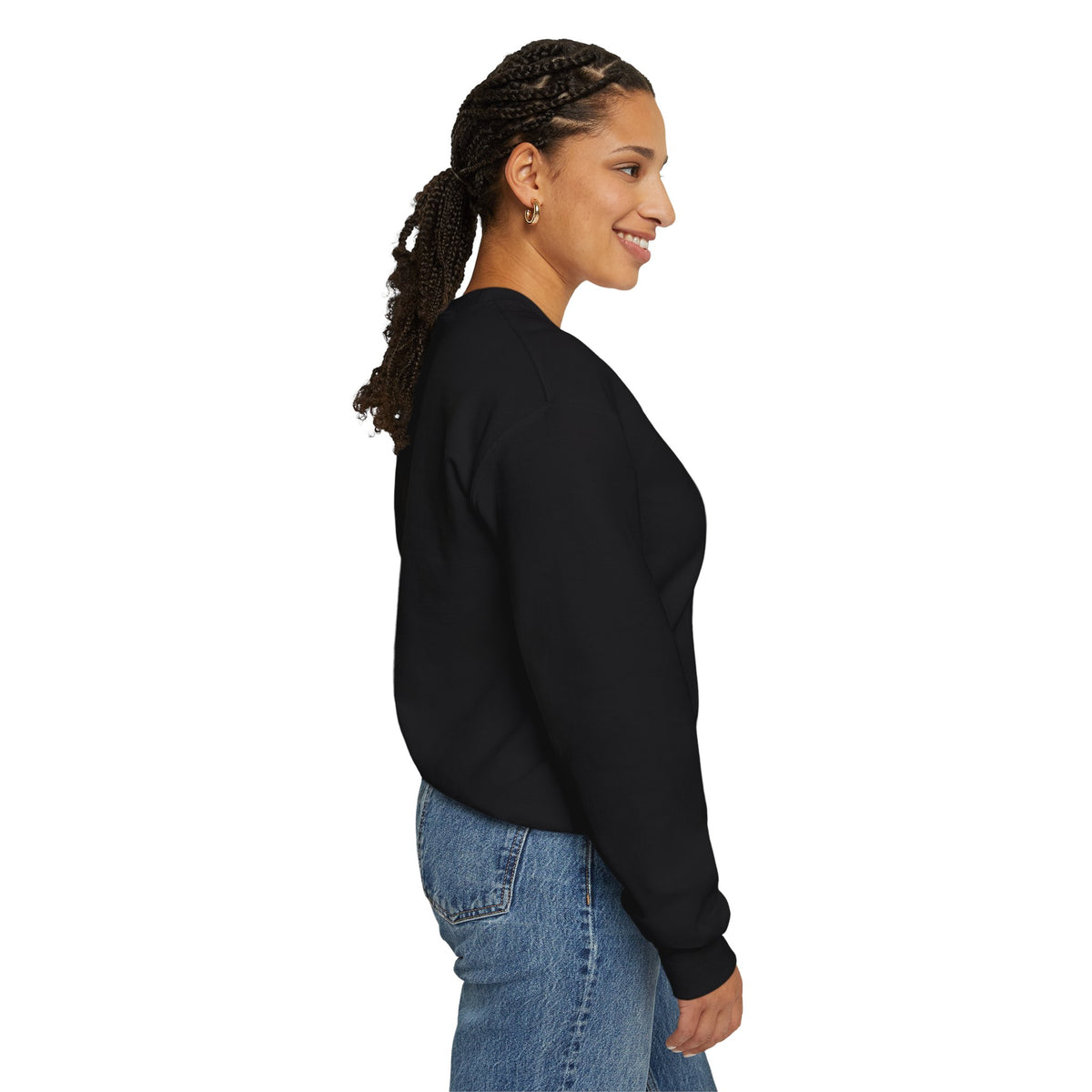 Sweatshirt — "Give Thanks" Autumn Turkey & Pumpkin Thanksgiving Crewneck