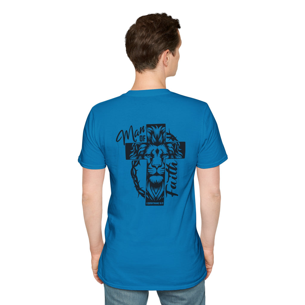 Cross with Crown of Thorns T-Shirt — Christian Faith Tee