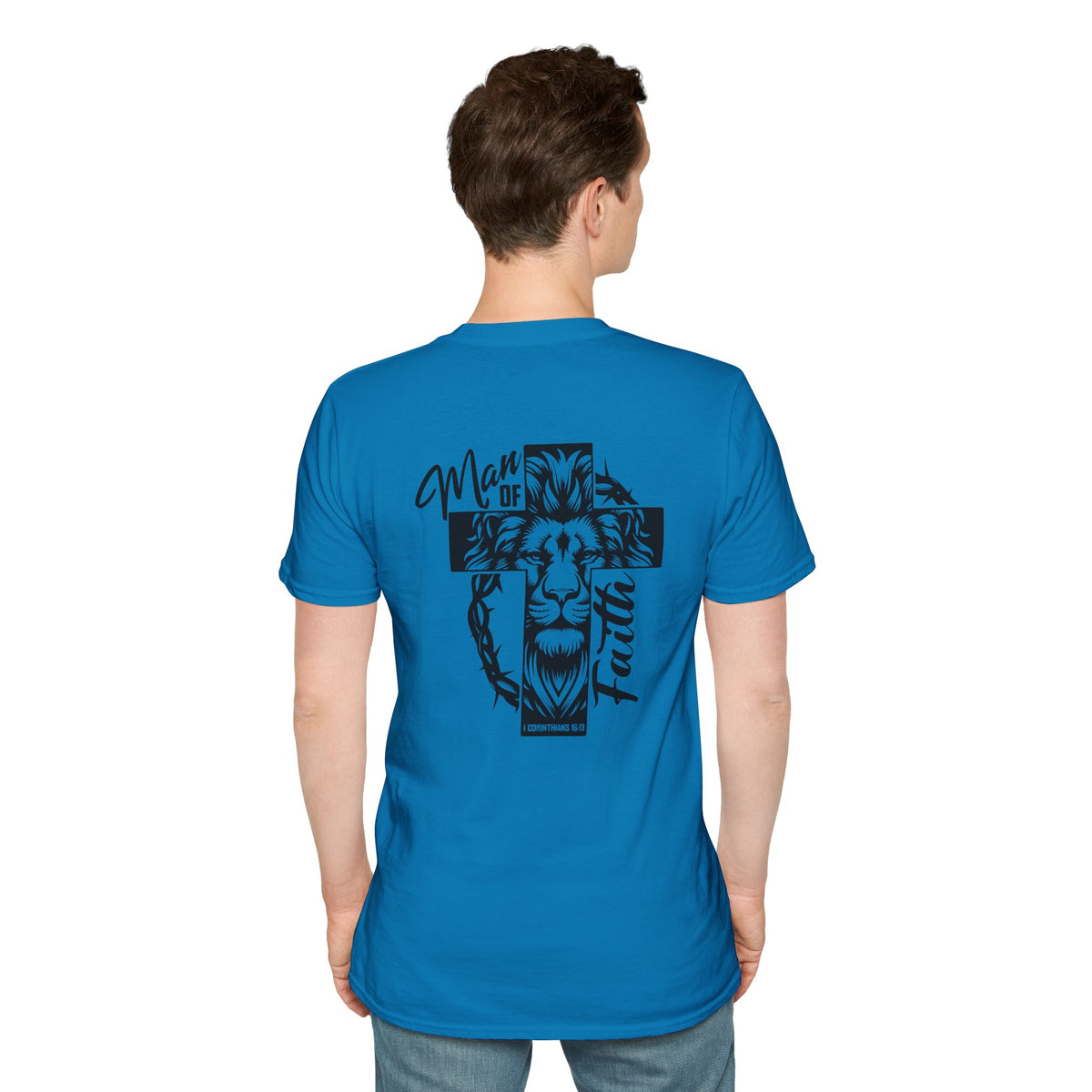 Cross with Crown of Thorns T-Shirt — Christian Faith Tee