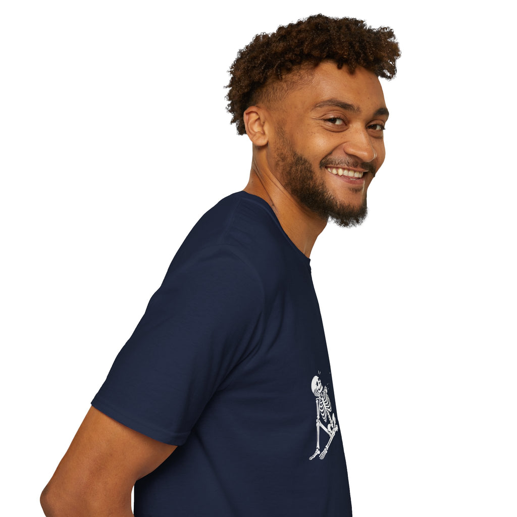 Funny Skeleton Balloon T-Shirt, Well Shit Graphic Tee