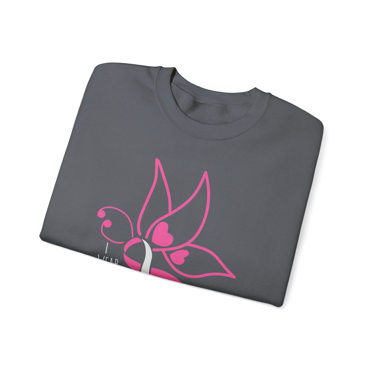 I Wear Pink for My Daughter Breast Cancer Sweatshirt