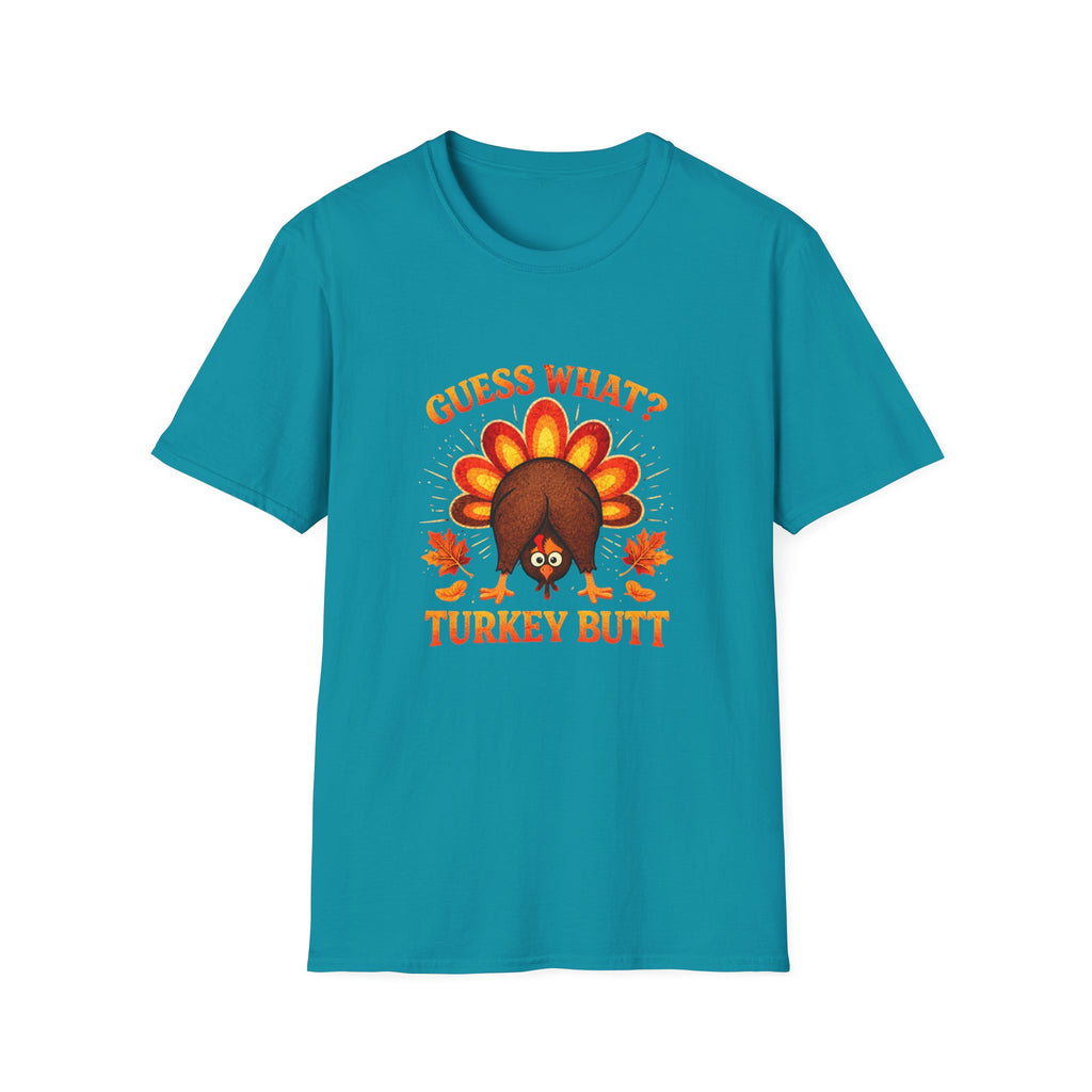 Turkey Butt T-Shirt — "Guess What?" Funny Thanksgiving Tee