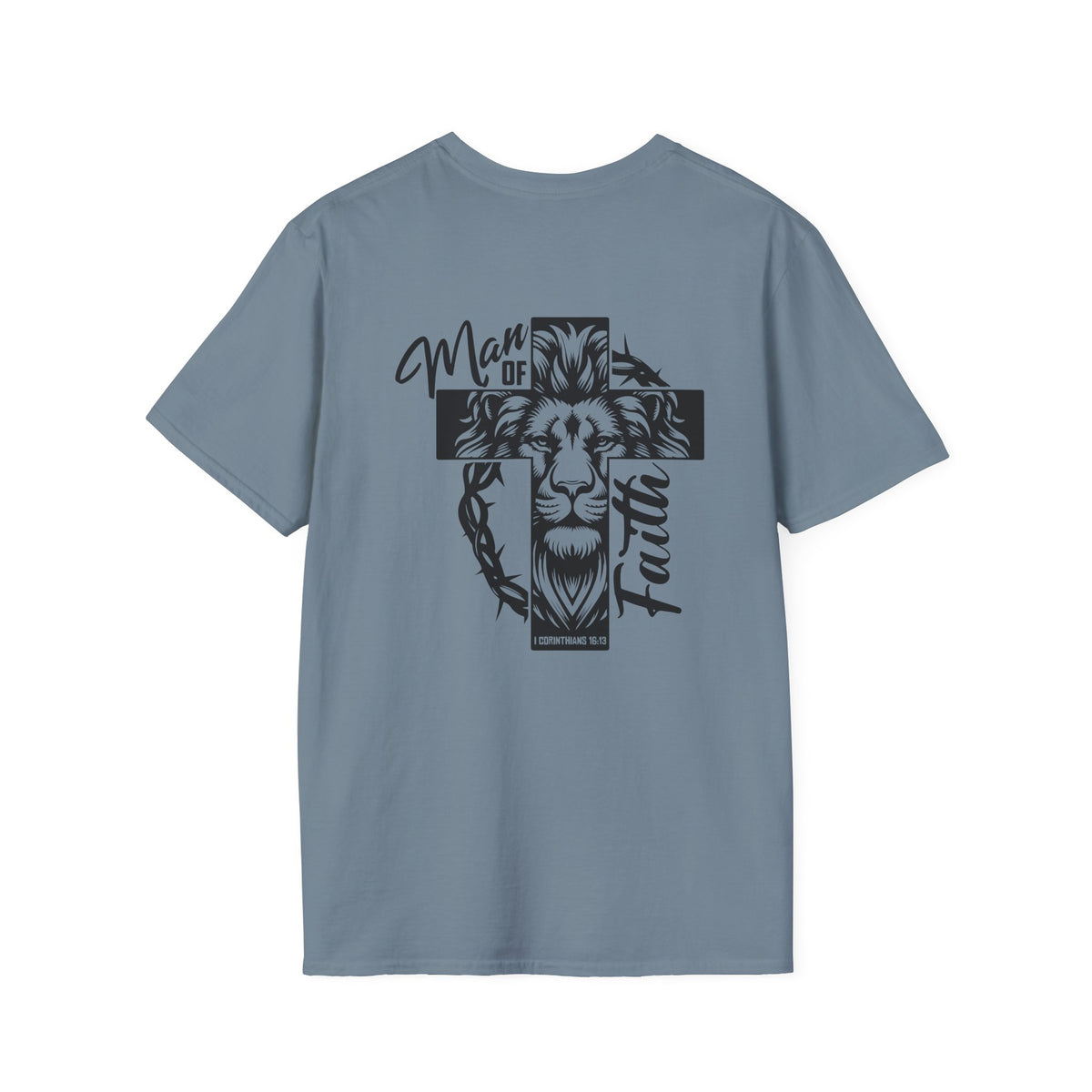 Cross with Crown of Thorns T-Shirt — Christian Faith Tee