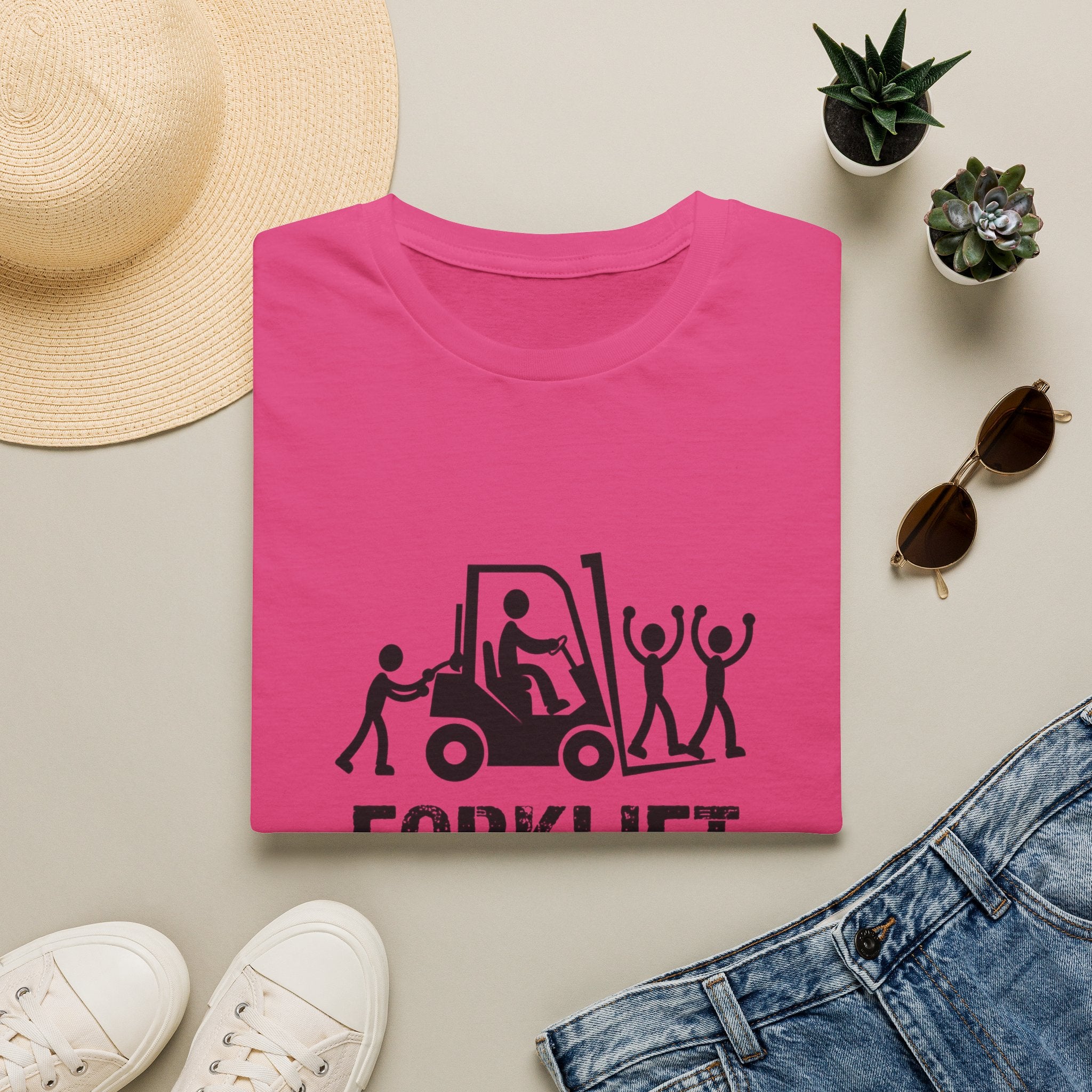 Forklift Certified T-Shirt — Funny Industrial Workplace Tee for Forklift Operators