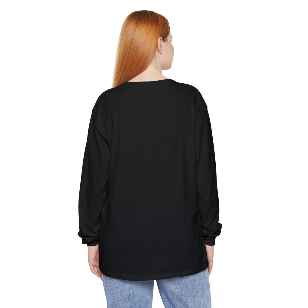 Thankful For Crewneck Long Sleeve Tee — Fall Thanksgiving Gratitude Shirt
