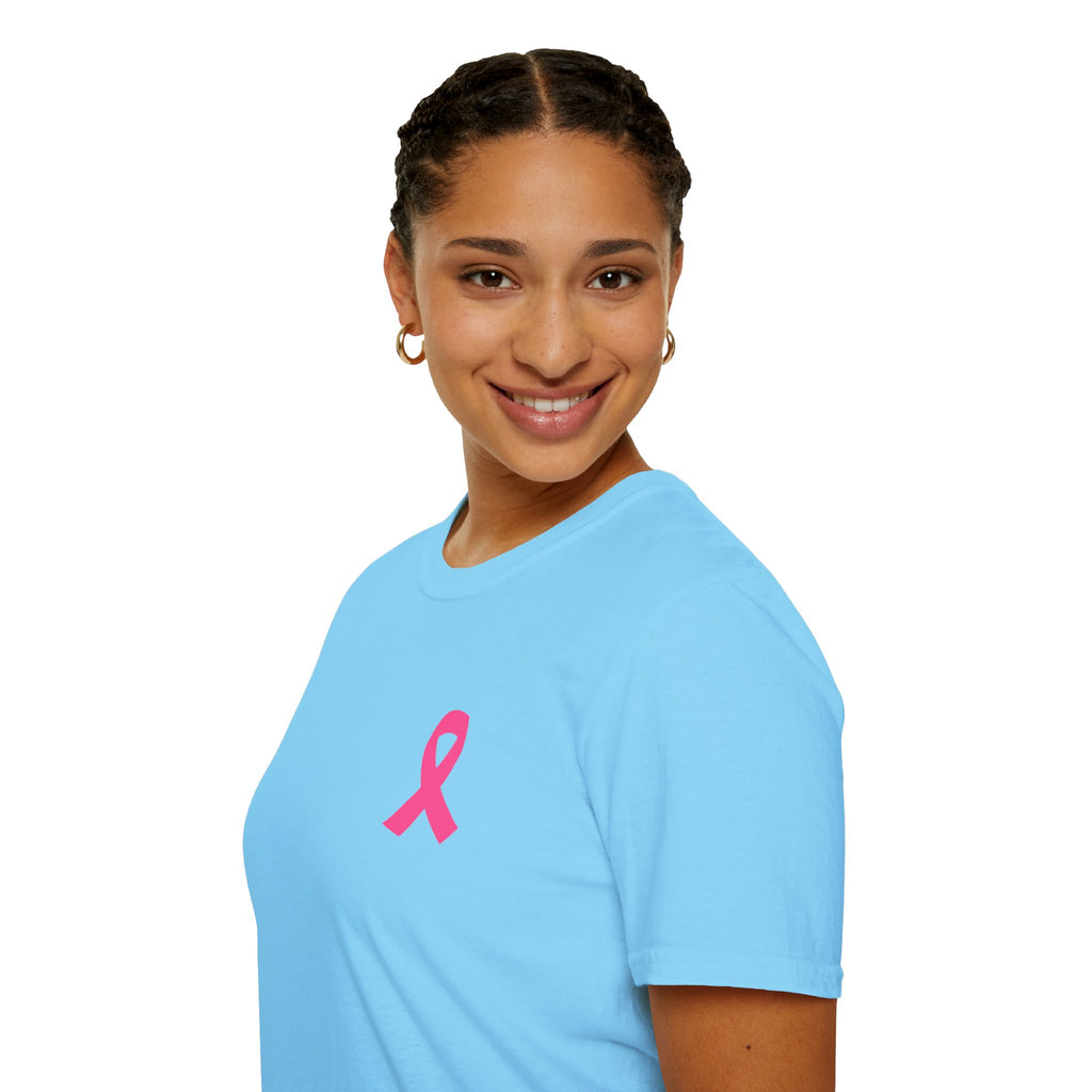Pink Ribbon Support Squad Breast Cancer Awareness T-Shirt