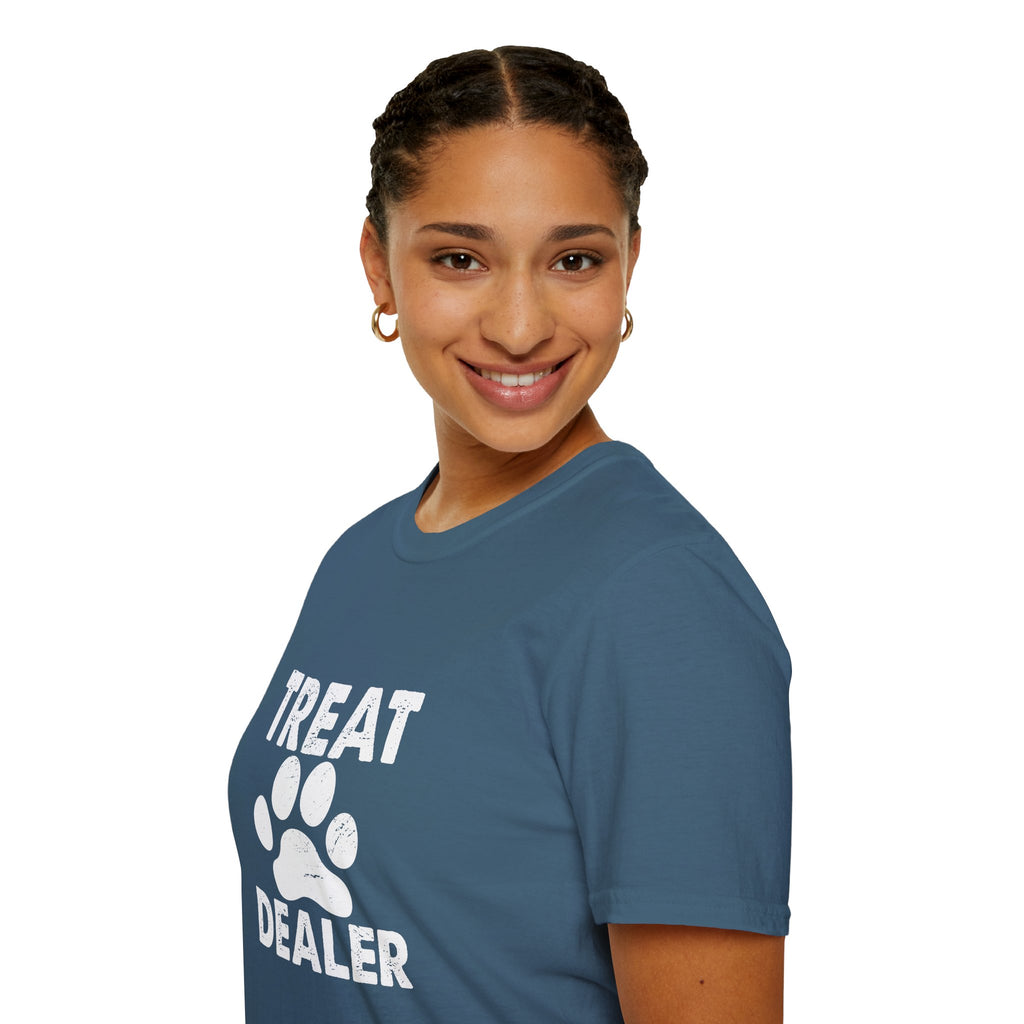 Treat Dealer T-Shirt — Funny Dog Paw Pet Lover Tee