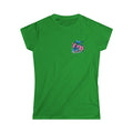 Salty Soul Floral Anchor Beach T-Shirt — Cute Nautical Gift for Women Graphic Tee