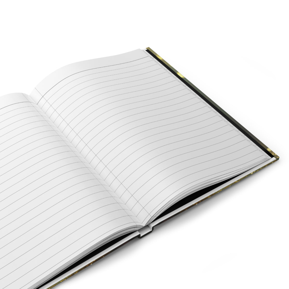 Floral Dream Hardcover Journal — Golden Ranunculus Notebook for Writing & Gifts
