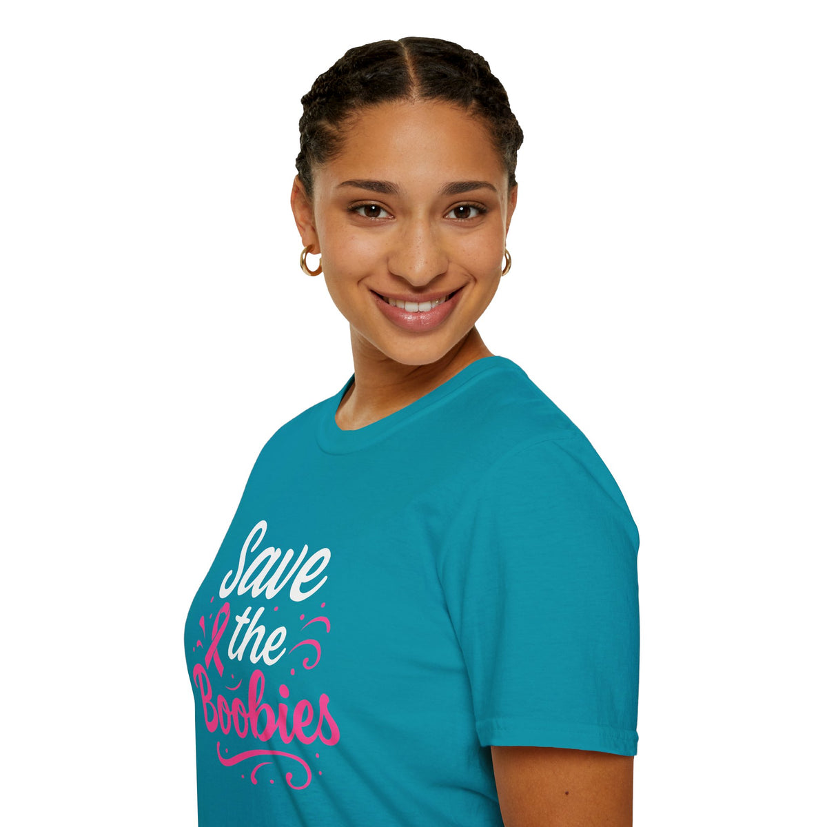 Save the Boobies Breast Cancer Awareness T-Shirt