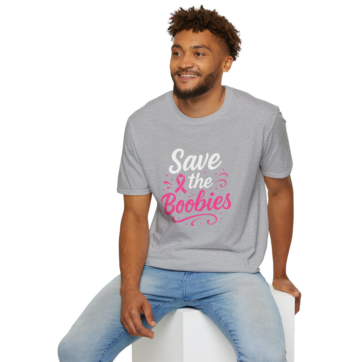 Save the Boobies Breast Cancer Awareness T-Shirt