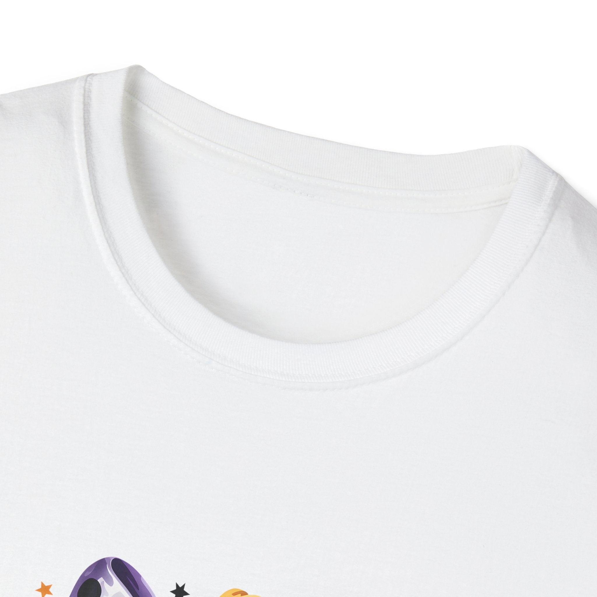 Halloween Pumpkin Bow T-Shirt — Cute Colorful Gift for Women Jack-O'-Lantern Tee