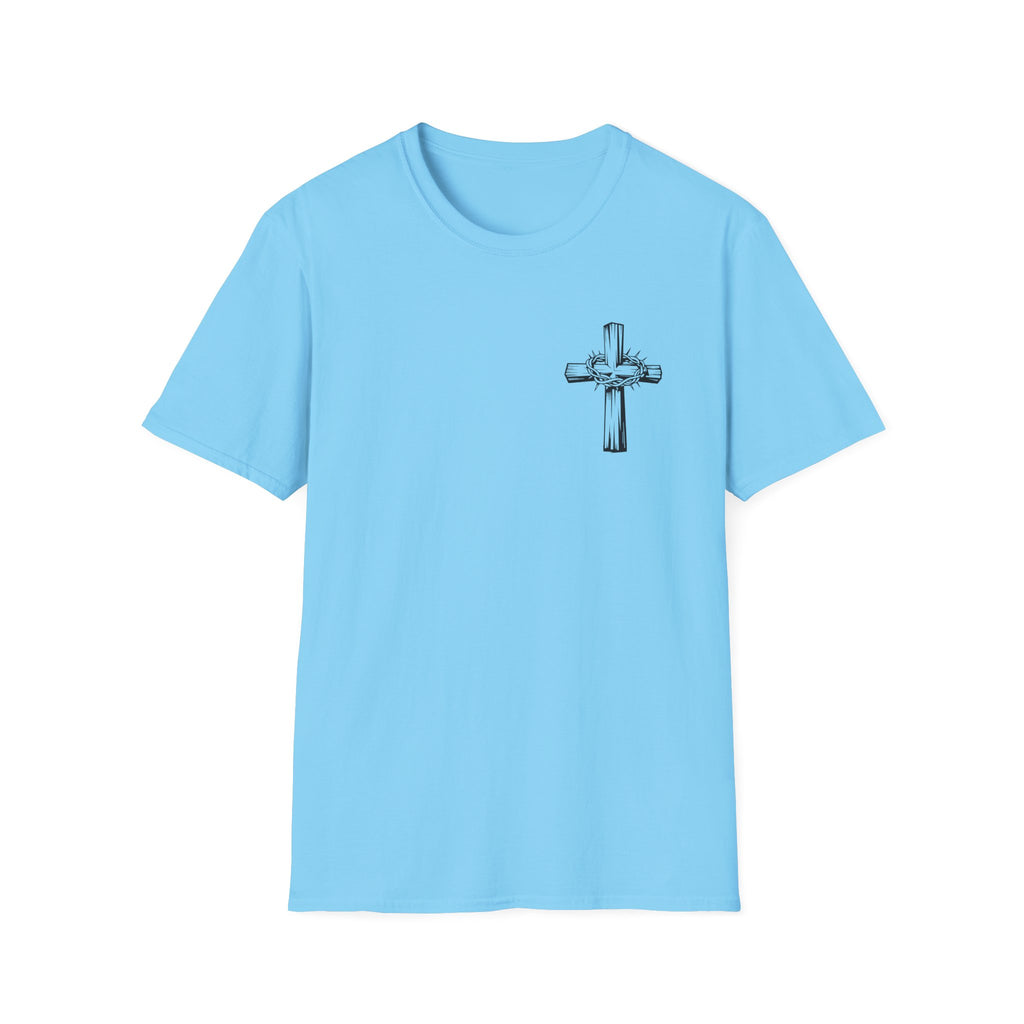 Cross with Crown of Thorns T-Shirt — Christian Faith Tee