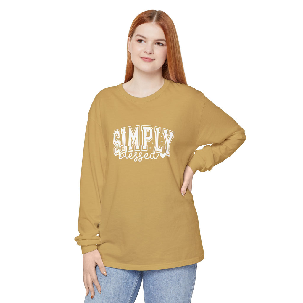 Simply Blessed Long Sleeve Tee