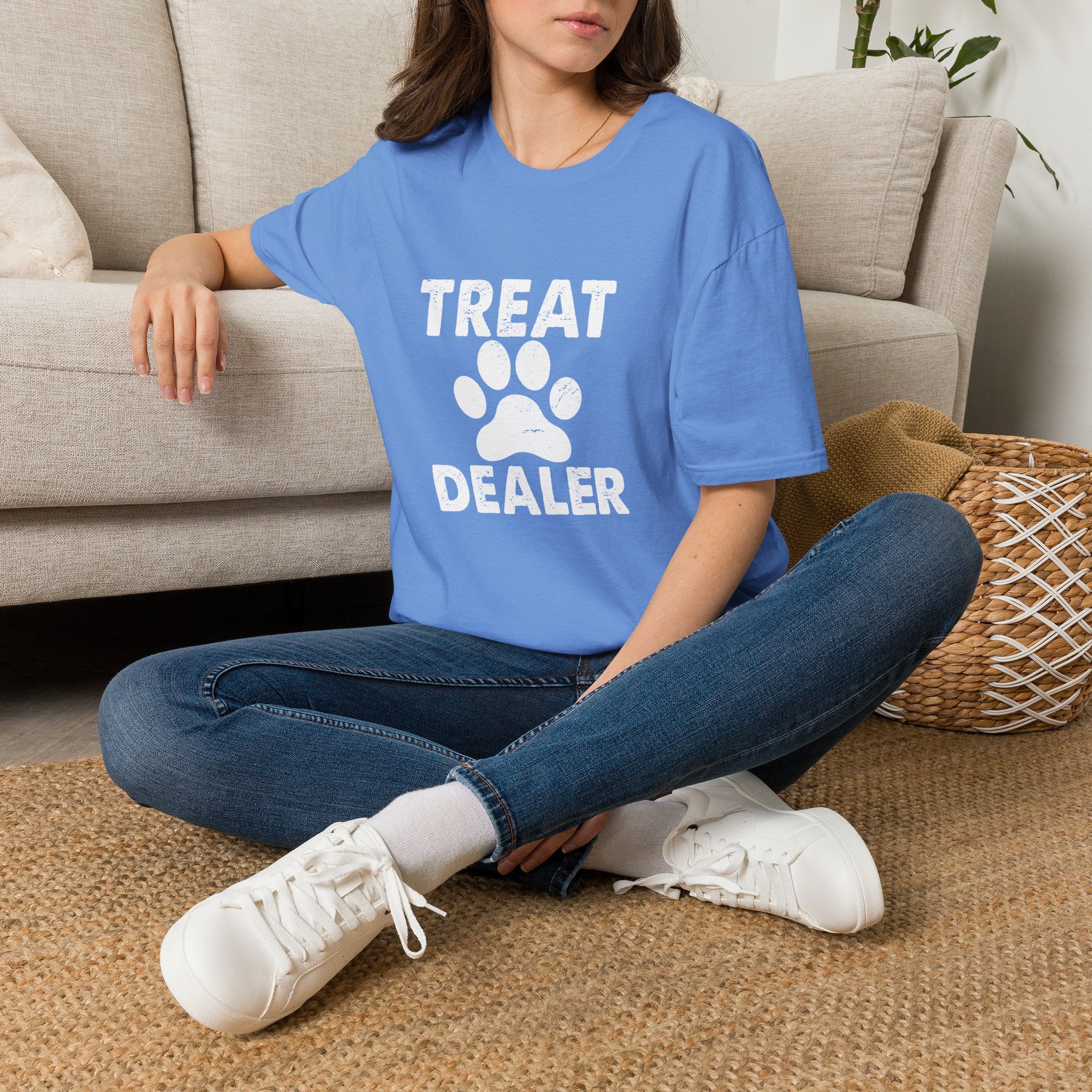 Treat Dealer T-Shirt — Funny Dog Paw Pet Lover Tee
