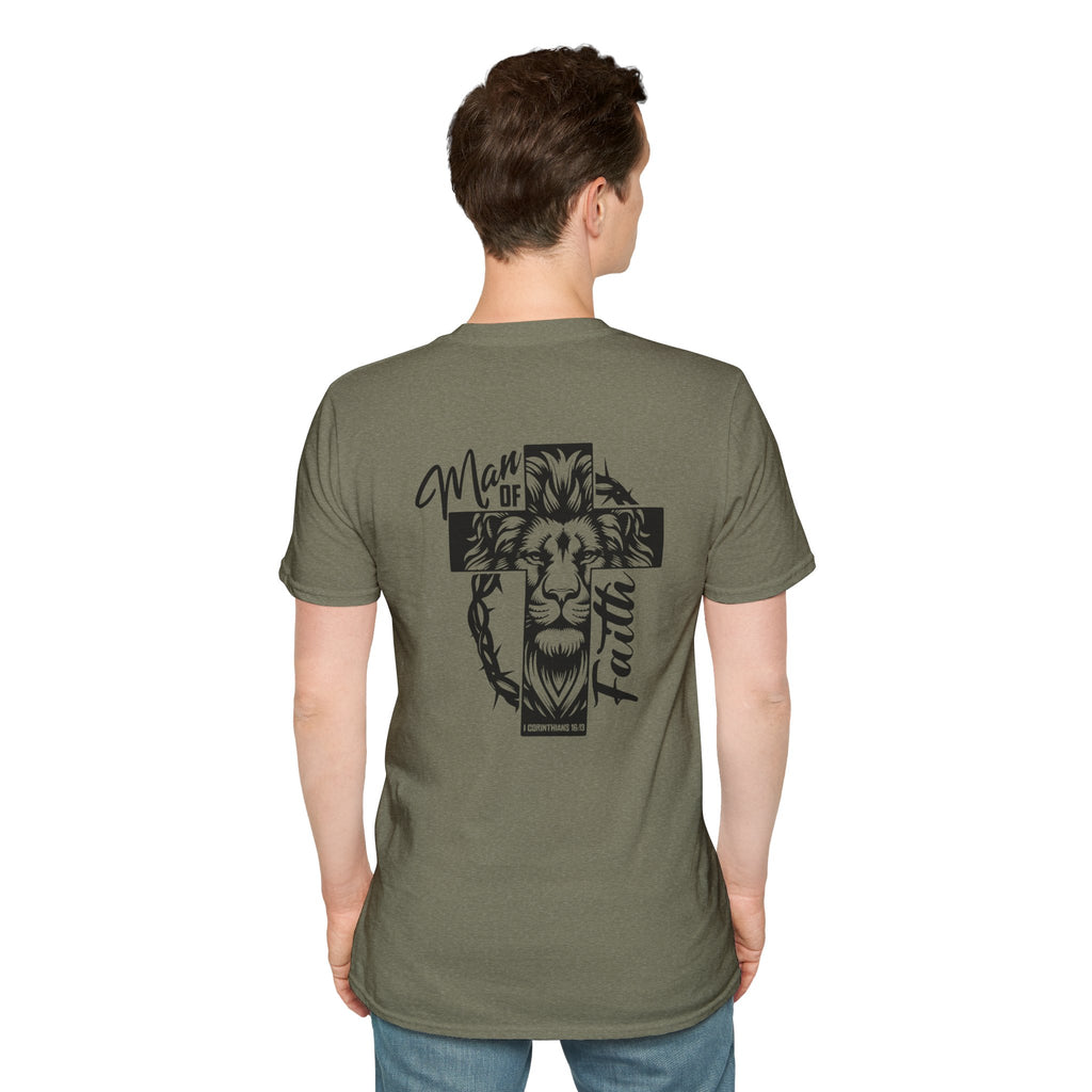 Cross with Crown of Thorns T-Shirt — Christian Faith Tee