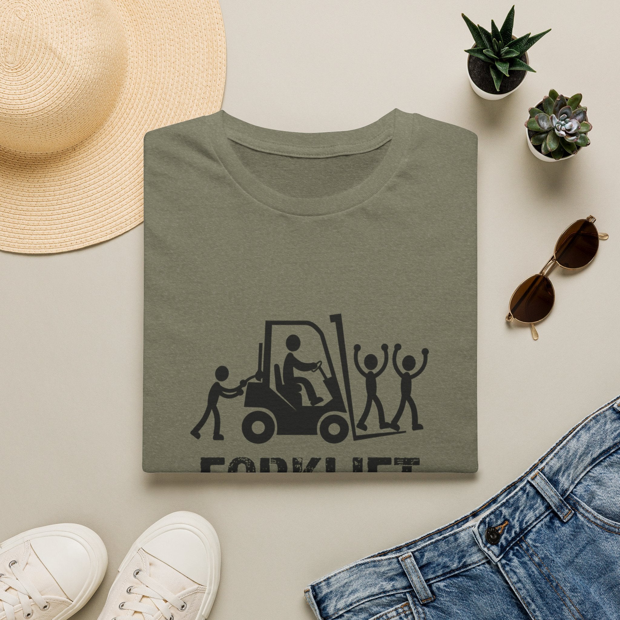 Forklift Certified T-Shirt — Funny Industrial Workplace Tee for Forklift Operators