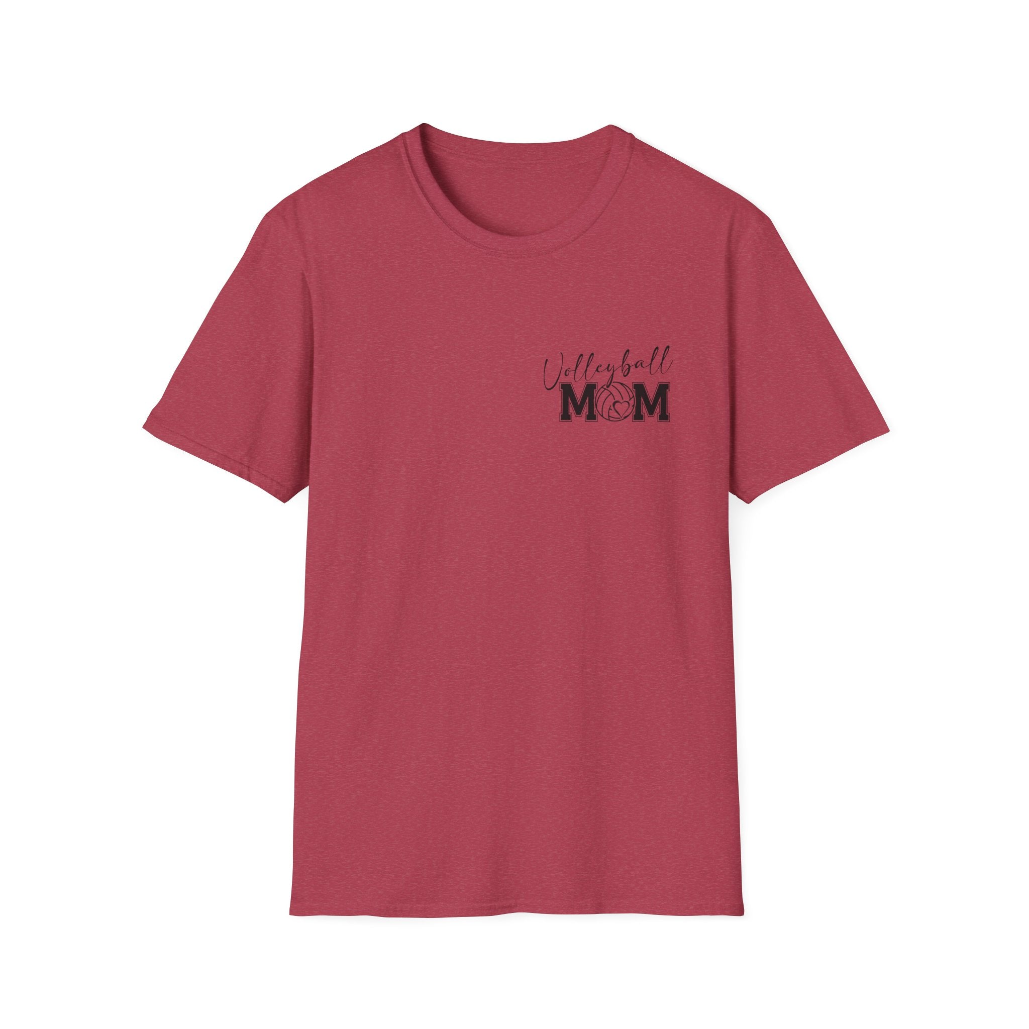 Volleyball Mom T-Shirt — Cute Game Day Gift for Sports Moms Script Graphic Tee