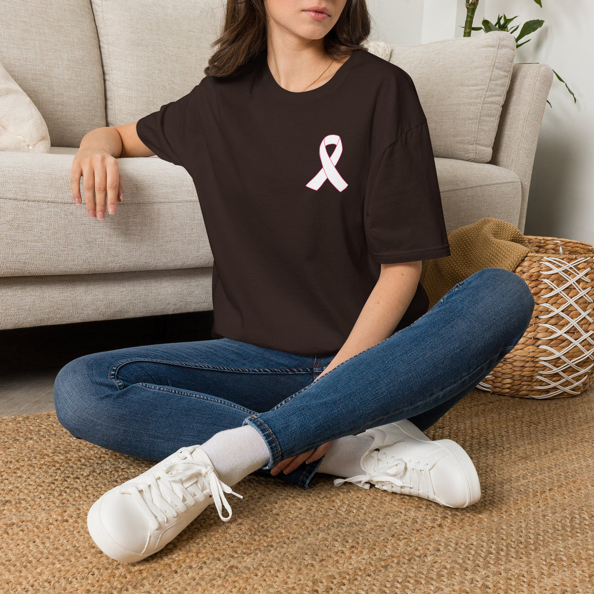 I Wear Pink for My Sister Breast Cancer Support T-Shirt