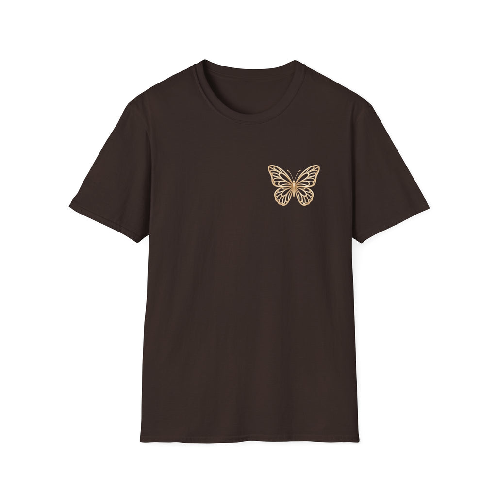 Created with a Purpose Butterfly T-Shirt Faith Graphic Tee