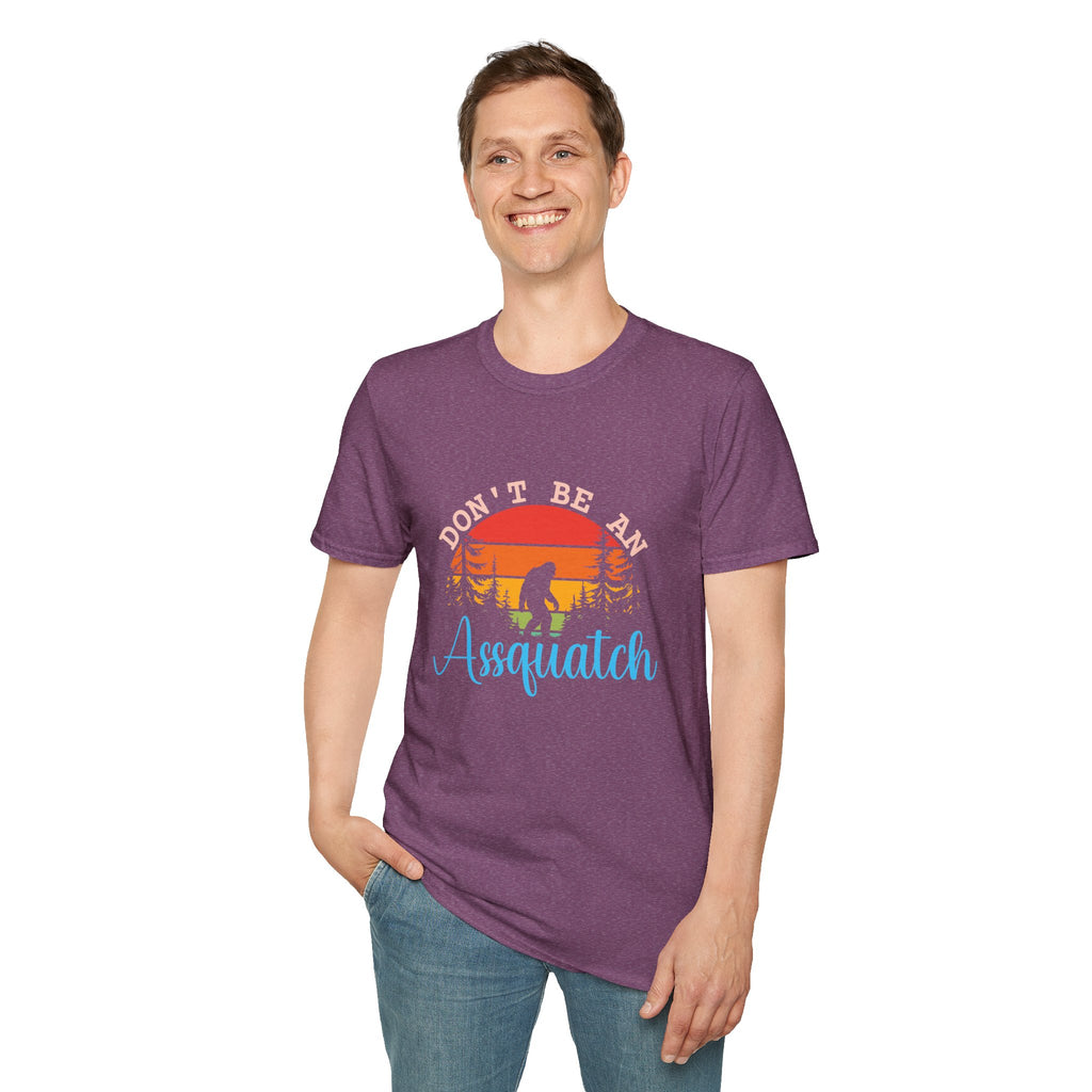 Don't Be An Assquatch T-Shirt — Funny Bigfoot Gift Sasquatch Sunset Graphic Tee