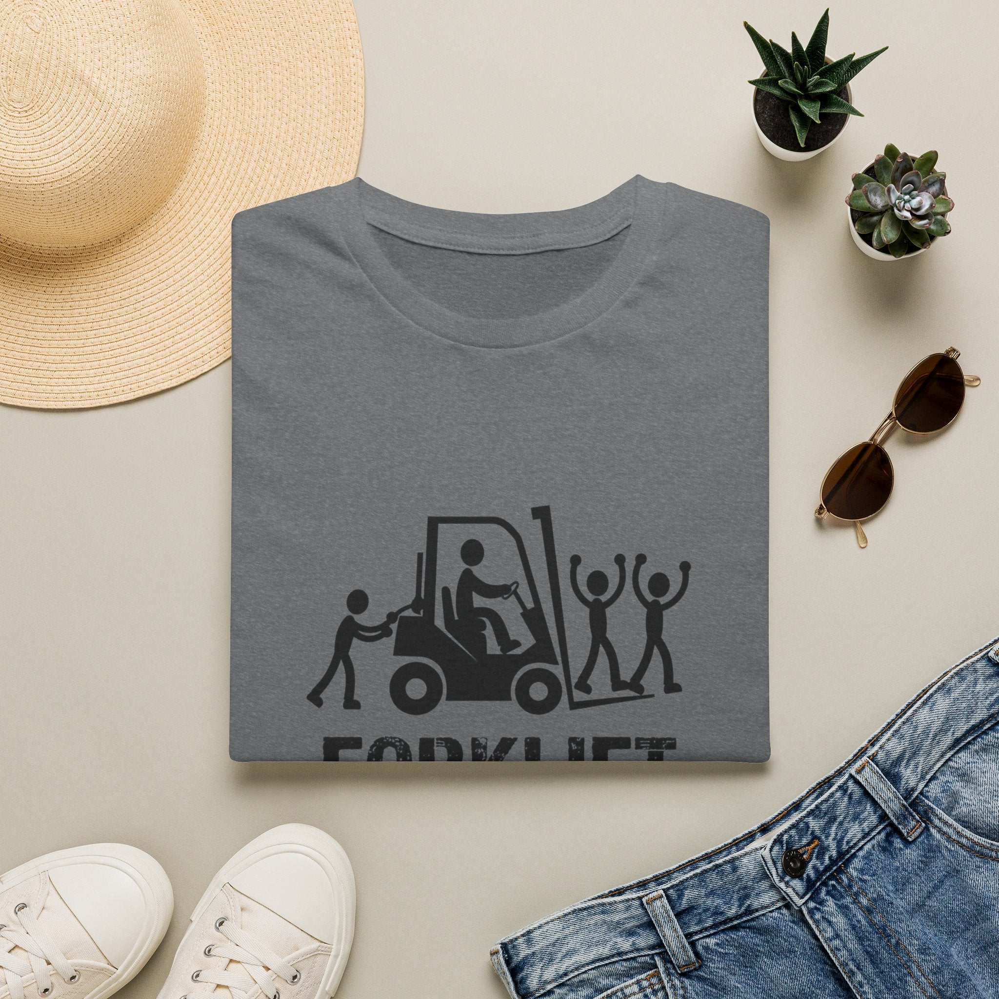 Forklift Certified T-Shirt — Funny Industrial Workplace Tee for Forklift Operators