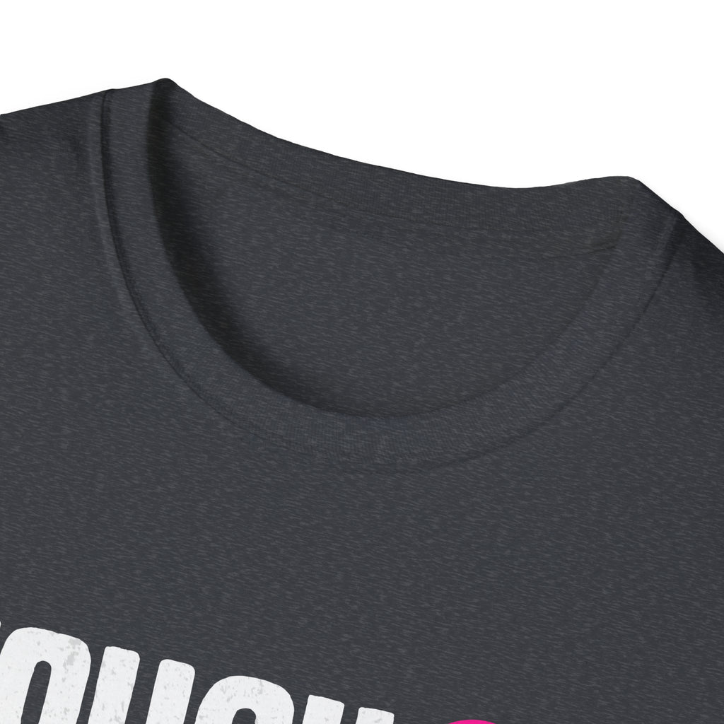 Tough Guys Wear Pink Breast Cancer Awareness T-Shirt Graphic Tee