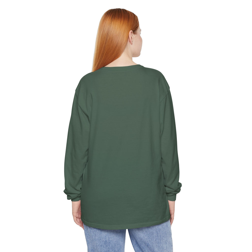 Thankful Grateful Blessed Pumpkin Long Sleeve — Cute Fall Thanksgiving Gift for Women