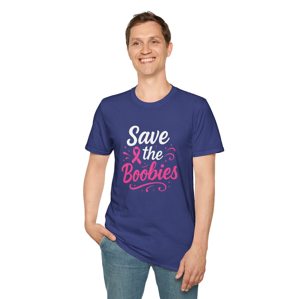 Save the Boobies Breast Cancer Awareness T-Shirt