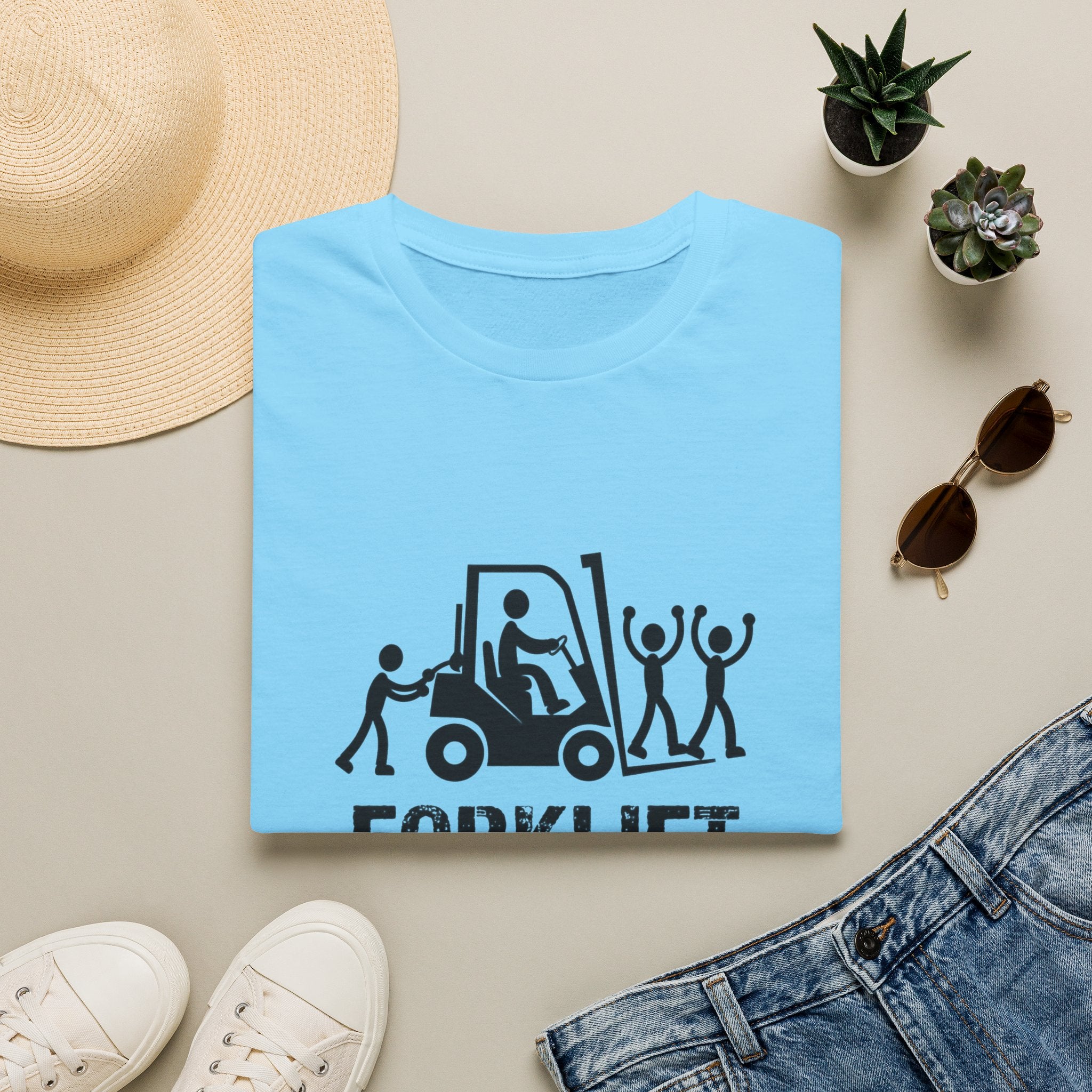 Forklift Certified T-Shirt — Funny Industrial Workplace Tee for Forklift Operators