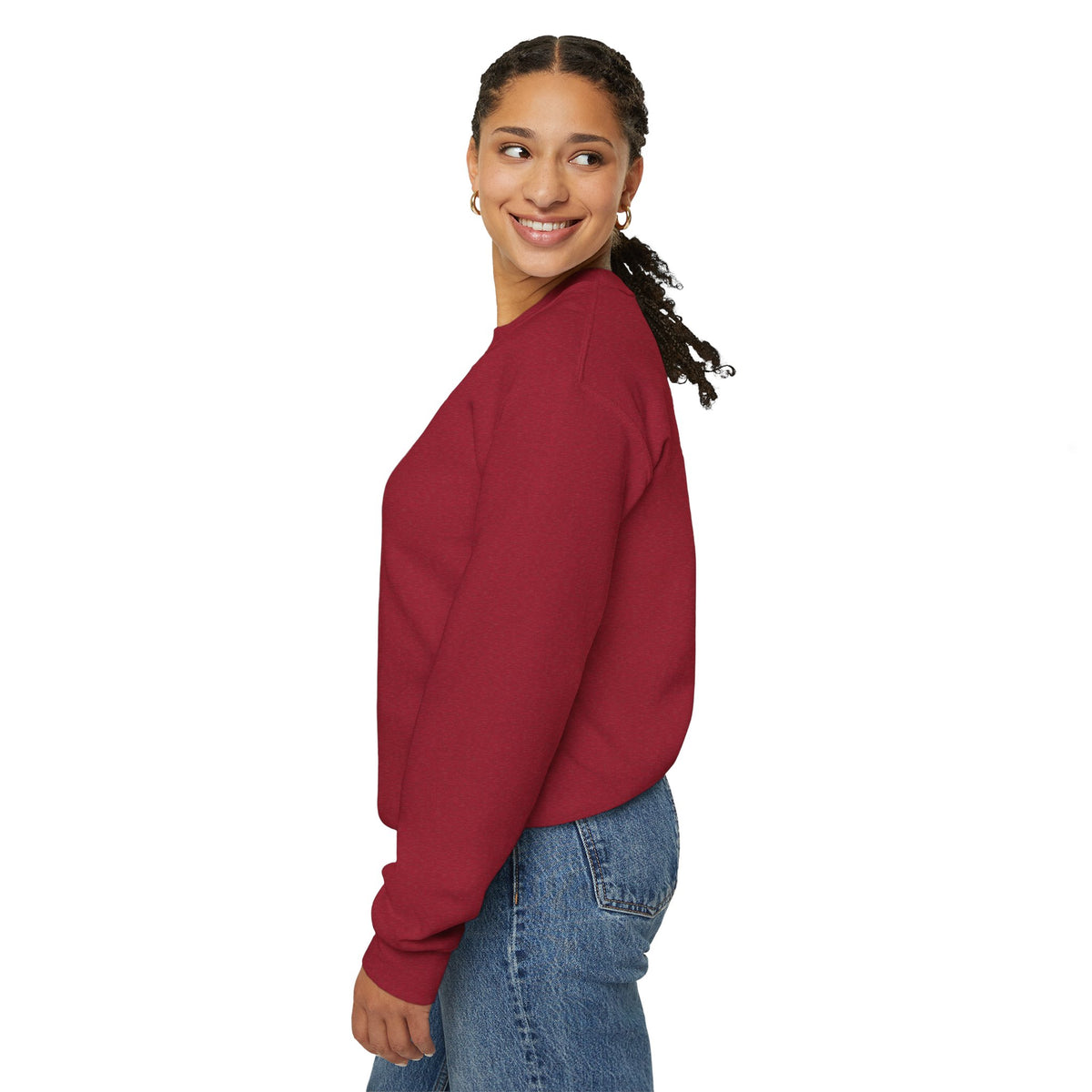 Thanksgiving Pumpkin Crewneck Sweatshirt — Happy Thanksgiving Harvest Design
