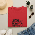 Graphic Tee — "Two Words One Finger" Funny T-Shirt