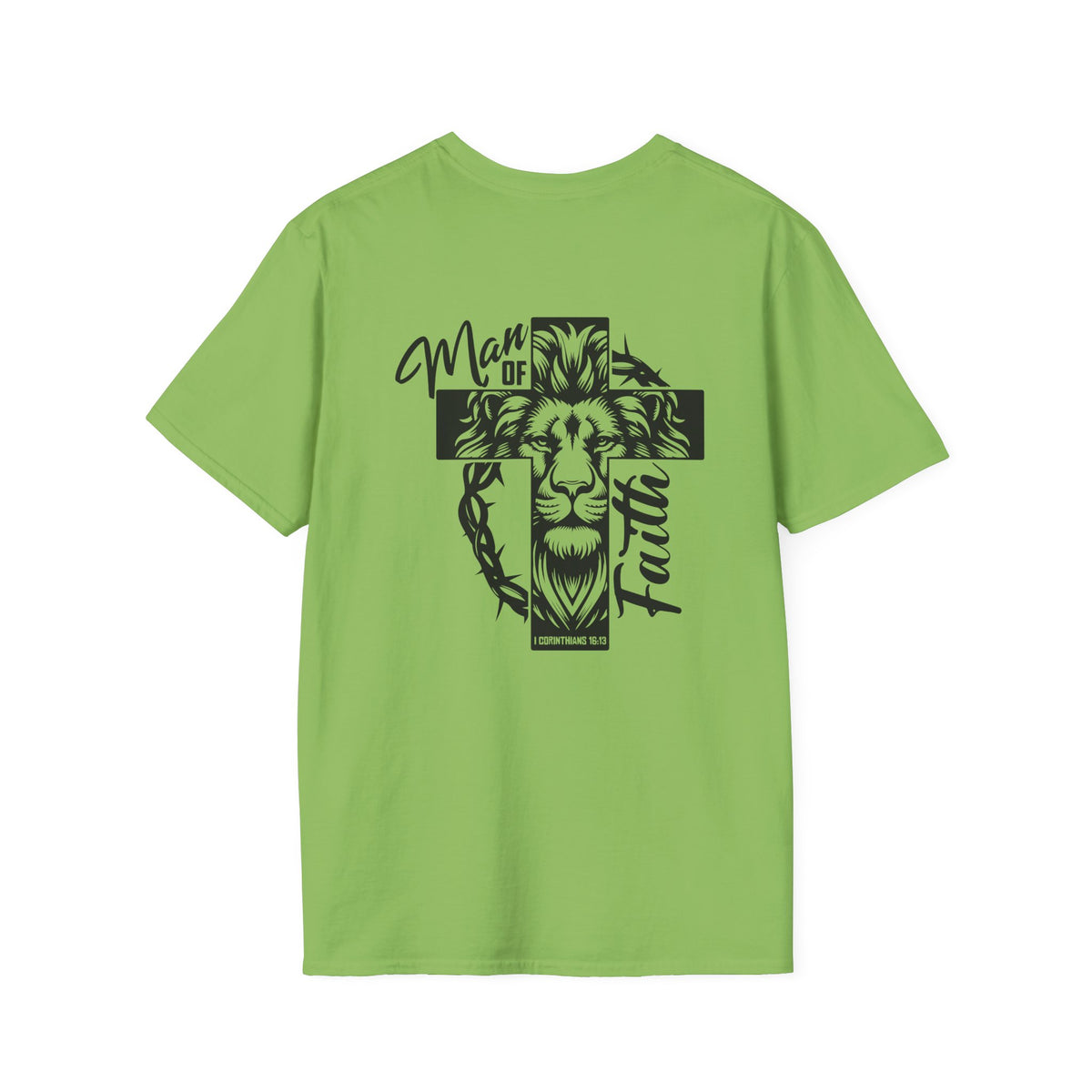 Cross with Crown of Thorns T-Shirt — Christian Faith Tee