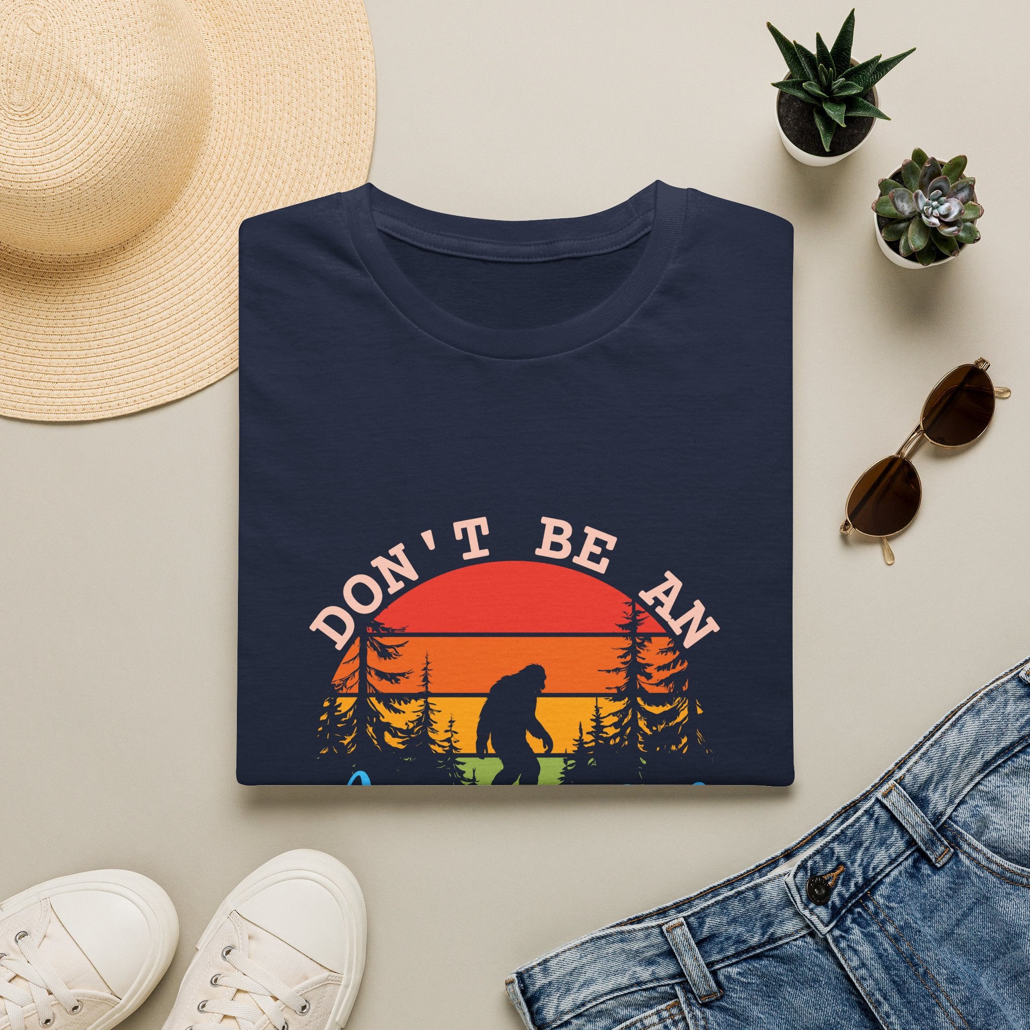 Don't Be An Assquatch T-Shirt — Funny Bigfoot Gift Sasquatch Sunset Graphic Tee