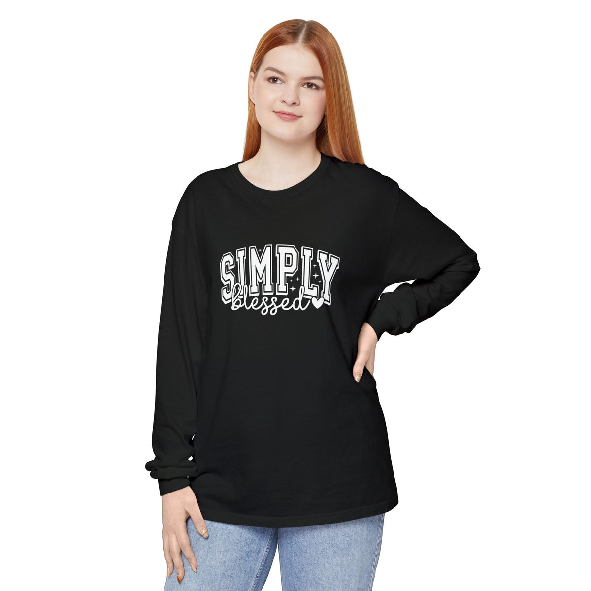 Simply Blessed Long Sleeve Tee