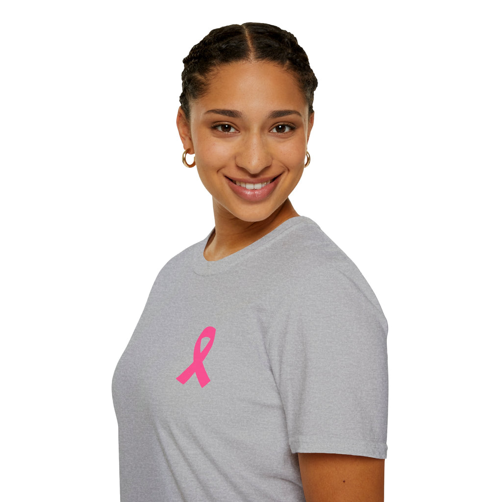Pink Ribbon Support Squad Breast Cancer Awareness T-Shirt