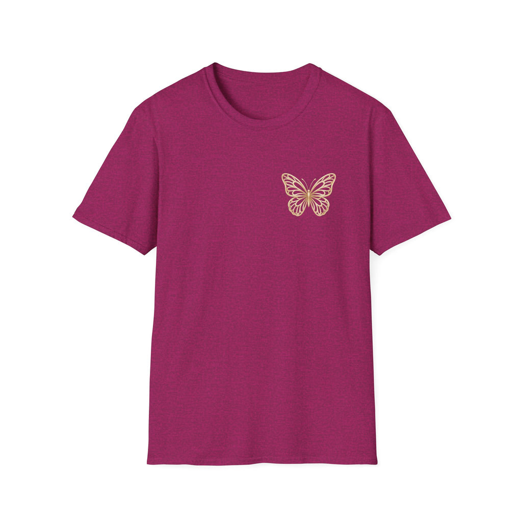 Created with a Purpose Butterfly T-Shirt Faith Graphic Tee